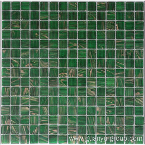 Gold Line Glass Mosaic